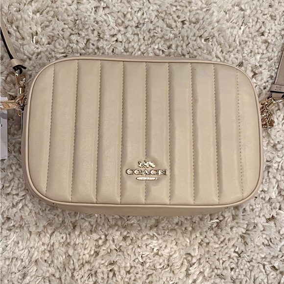 Coach Handbags - Coach 🆕 NWT Tan Coach Purse, Adjustable Strap